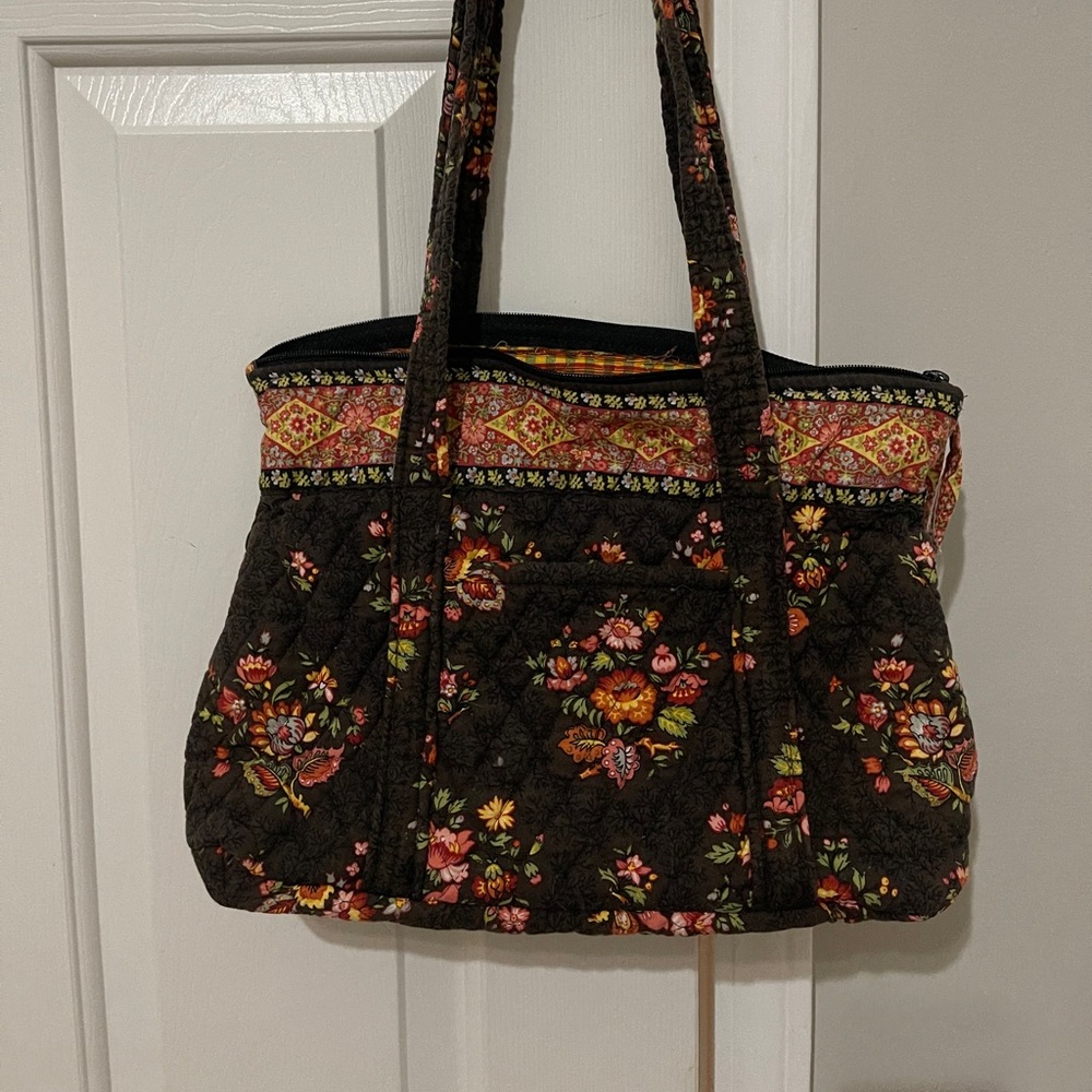 Vera Bradley Zip Top Small Tote Bag